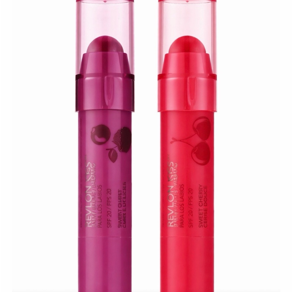 Revlon Bundle of Two Kiss Balm Sweet Cherry & Berry Burst